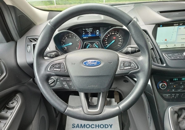 Ford Kuga cena 74900 przebieg: 84061, rok produkcji 2018 z Poznań małe 631